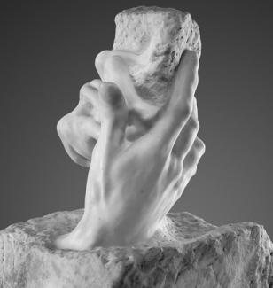 Hand of God by Auguste Rodin