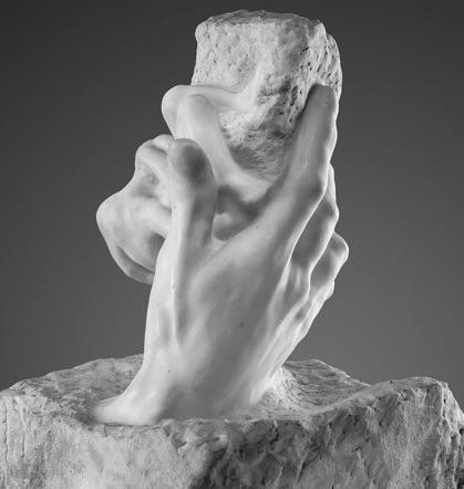 Hand of God by Auguste Rodin